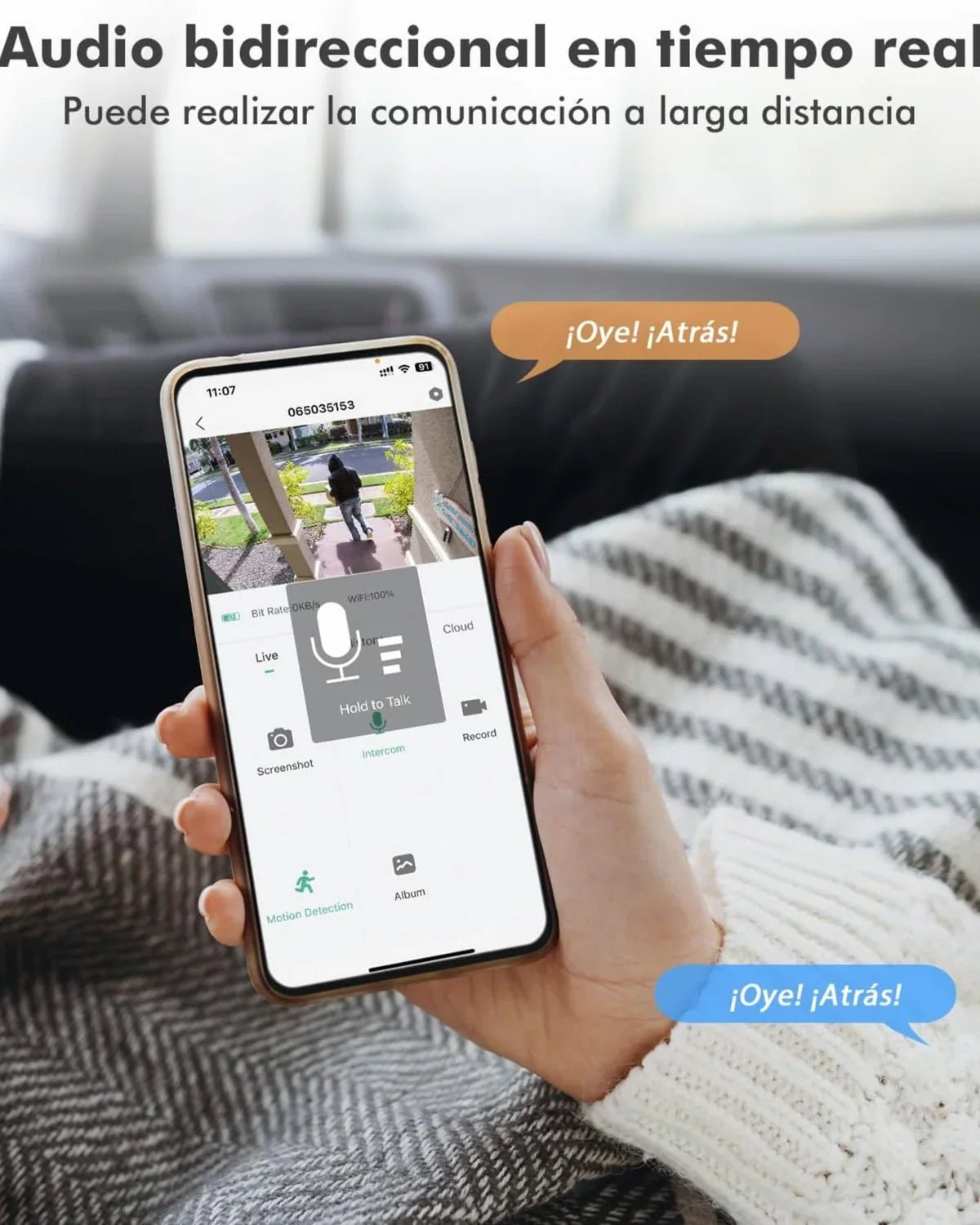 Cámara de Seguridad WhiteCam®️ | 360º 4K Control con Celular - Belezia Femina MX