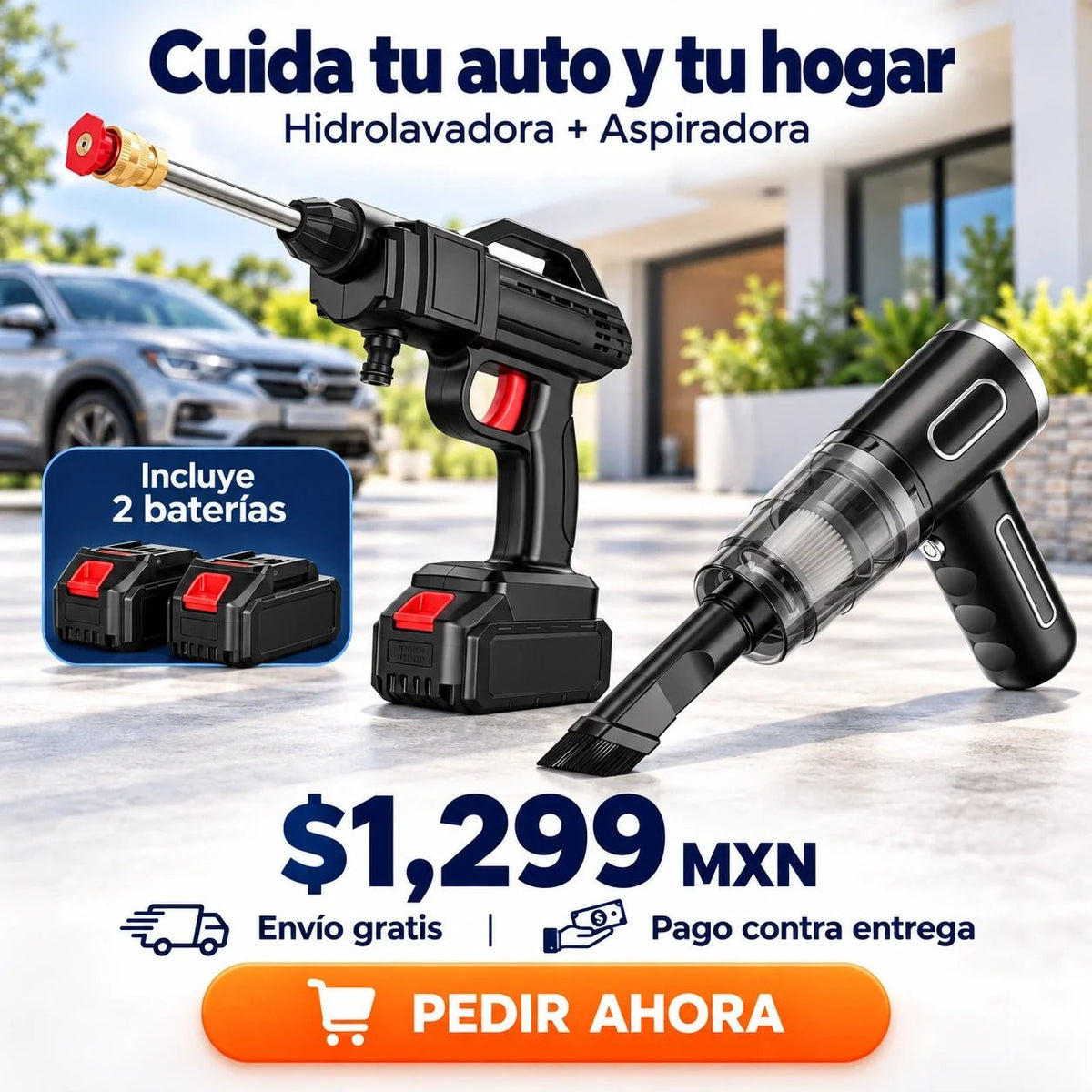 Kit auto y hogar, $1,299 MXN, envío gratis y pago contra entrega